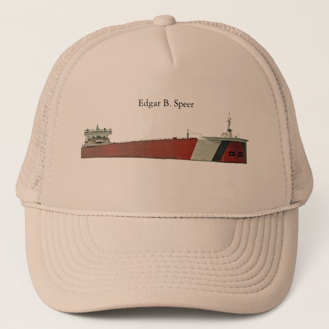 Casquette Edgar B. Speer camionneur chapeau (Devant)