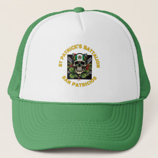Casquette Edgy Saint Patricks Battalion San Patricios Skull 