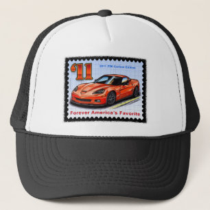 Casquette Édition Corvette du carbone 2011 Z06