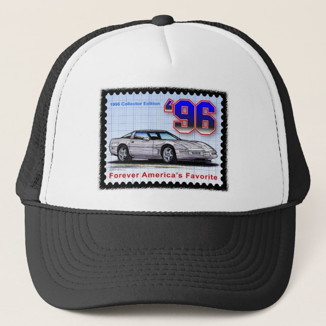 Casquette Edition spéciale 1996 Corvette (Devant)