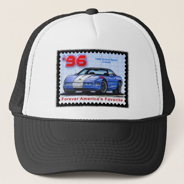Casquette Edition spéciale grande Corvette du sport 1996 (Devant)
