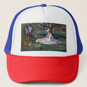 Casquette Edouard Manet - La famille Monet dans son jardin