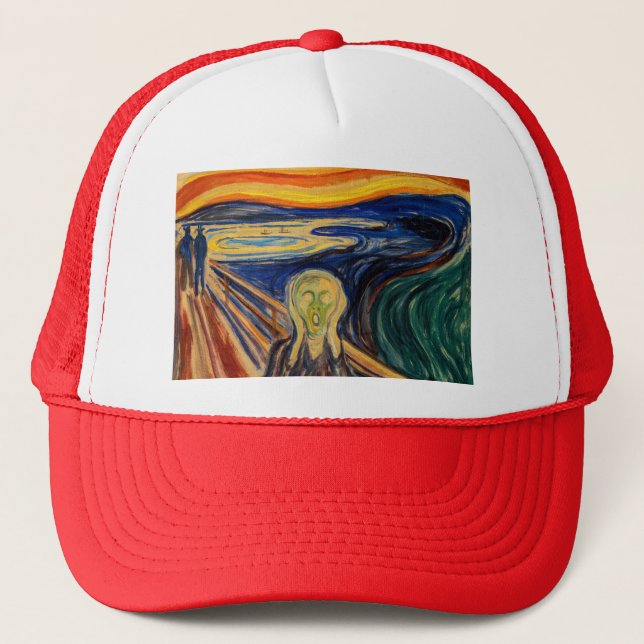 Casquette Edvard Munch - Le cri 1910 (Devant)