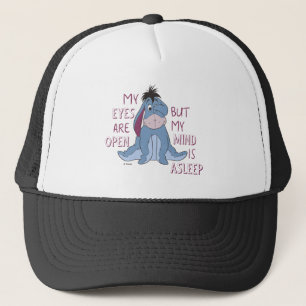Casquette Eeyore   Mon esprit est endormi Citation