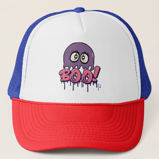 Casquette Effrayant Boo (Devant)