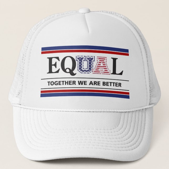 Casquette égal d'uA - ensemble nous sommes (Devant)