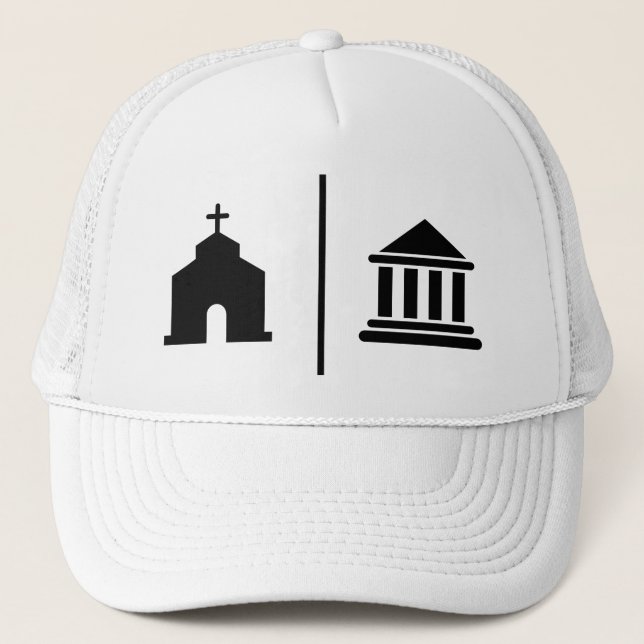 Casquette Église et État séparés (Devant)