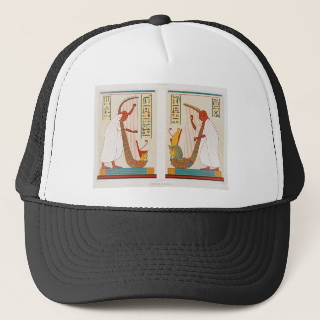 Casquette Égypte Barres de Ramses III de Histoire (Devant)