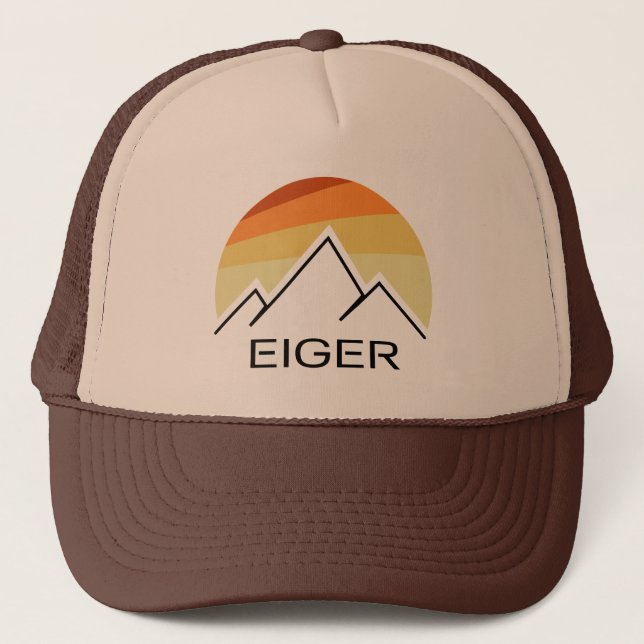 Casquette Eiger Suisse Rétro (Devant)