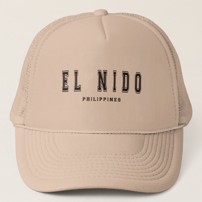 Casquette EL Nido Philippines (Devant)