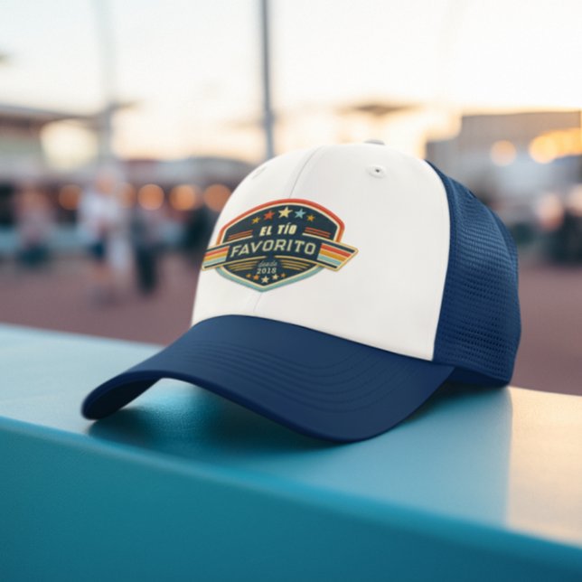 Casquette El Tío Favorito Custom Year Patch Design (Créateur téléchargé)