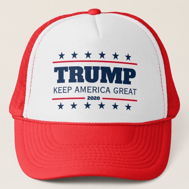 Casquette Élection de Donald Trump en 2020 Garder l'Amérique (Devant)