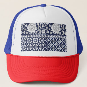 Casquette Élégance chinoise : Ornement sans couture