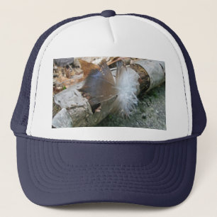 Casquette Éléments de coordination de la plume de vautour de