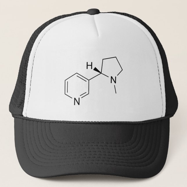 Casquette éléments de symbole de la science de formule (Devant)