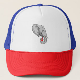 Casquette Eléphant avec boisson