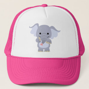 Casquette Eléphant Cartoon Joli