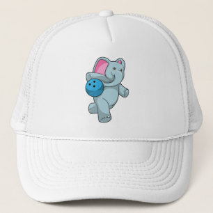Casquette Éléphant de bowling
