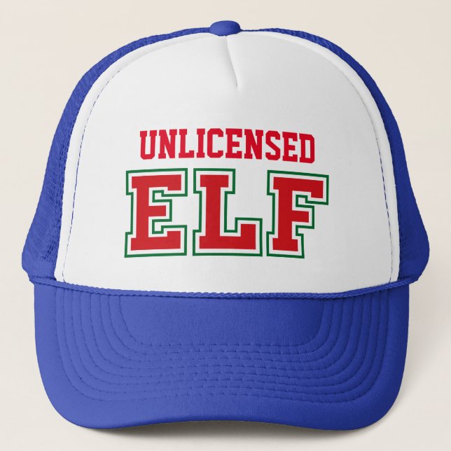 Casquette Elfe de Noël sans licence (Devant)