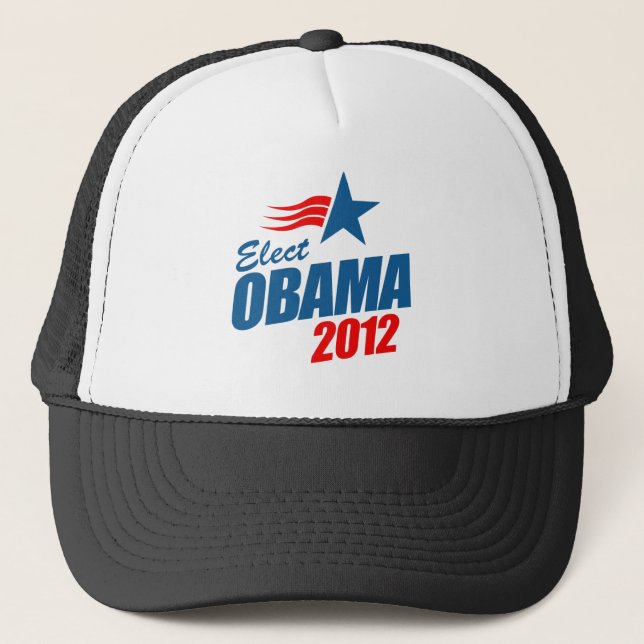 Casquette Élisez Obama 2012 (Devant)