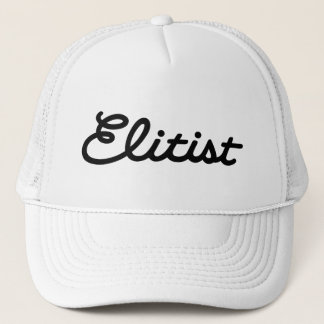 Casquette élitiste de camionneur : Grand logo