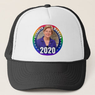 Casquette Elizabeth Warren 2020 - Arc-en-ciel Gay pride