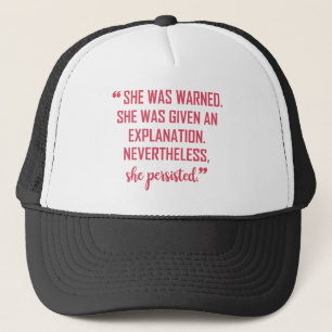 CASQUETTE ELLE A ÉTÉ AVERTIE