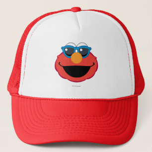 Casquette Elmo visage souriant avec lunettes de soleil