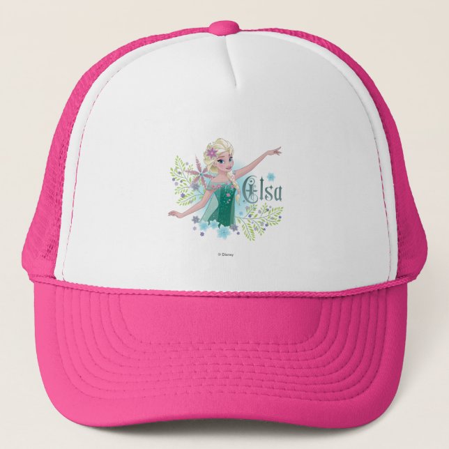 Casquette Elsa | Donner du coeur (Devant)