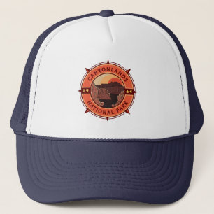Casquette Emblème de compass rétro du parc national des Cany