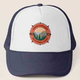 Casquette Emblème de Compass rétro du parc national des Casc