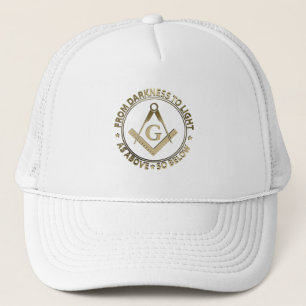 Casquette emblème de la franc-maçonnerie