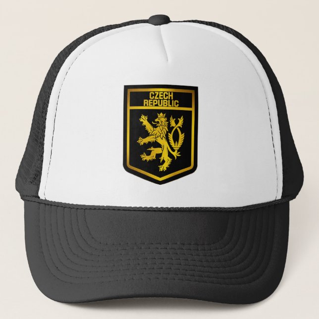 Casquette Emblème de la République tchèque (Devant)