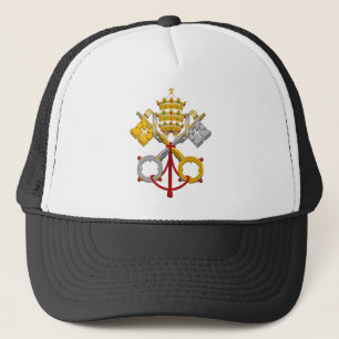 Casquette Emblème du pape officiel Symbol Coat de papauté