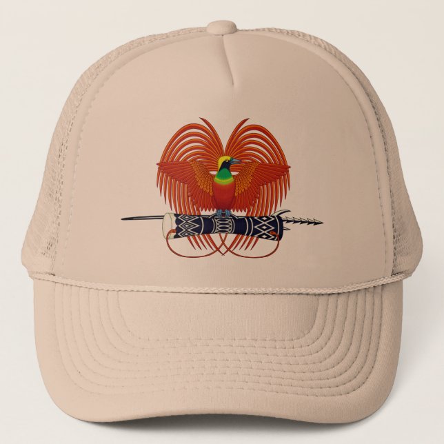 Casquette Emblème national de Papouasie-Nouvelle-Guinée (Devant)