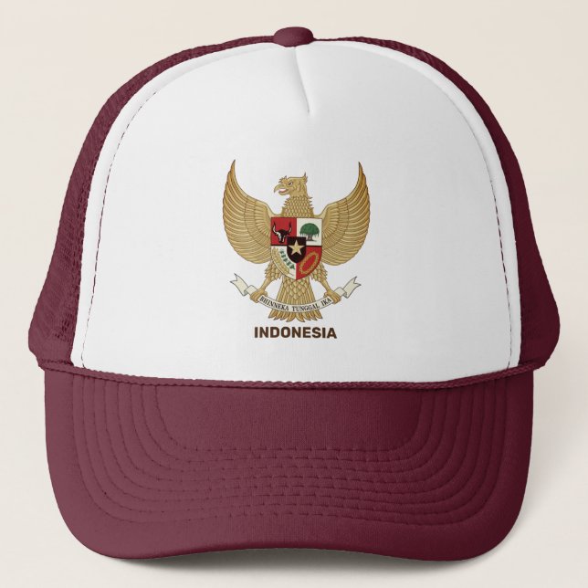Casquette Emblème national indonésien (Devant)