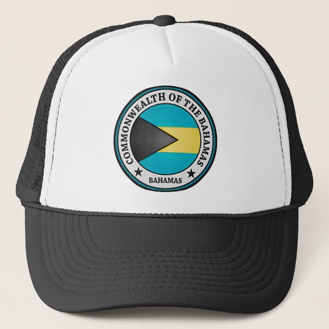 Casquette Emblème rond des Bahamas (Devant)