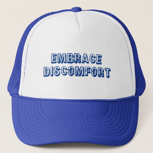 Casquette Embrasser l'inconfort (Devant)
