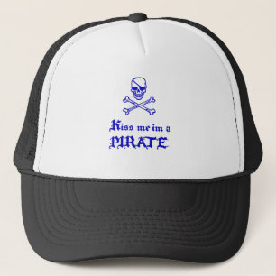 Casquette Embrassez-moi im un pirate