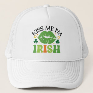 Casquette Embrassez-Moi Je Suis Irlandais