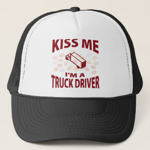 Casquette Embrassez-moi que je suis un chauffeur de camion