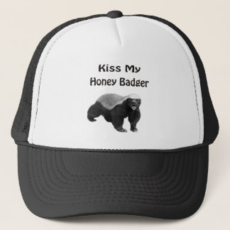 Casquette embrassez mon blaireau de miel