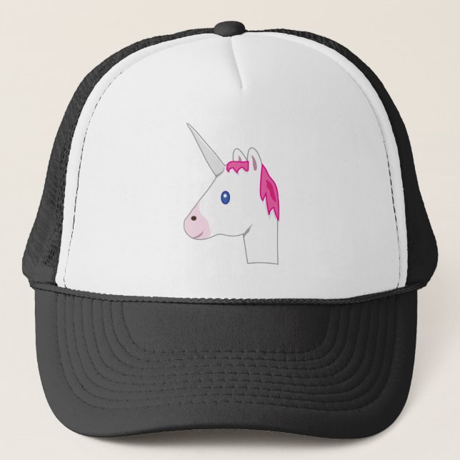 Casquette Emoji de licorne (Devant)