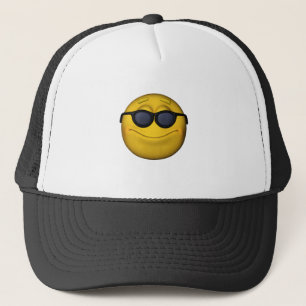 Casquette Emoticon avec lunettes de soleil