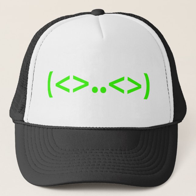 Casquette Emoticon japonais ALIEN (Devant)