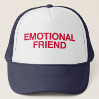 Casquette ÉMOTIF de camionneur de slogan