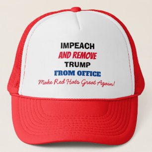 Casquette Empêcher et retirer Trump du bureau