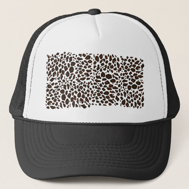 Casquette Empreinte de léopard (Devant)