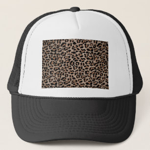 Casquette empreinte de léopard cheetah