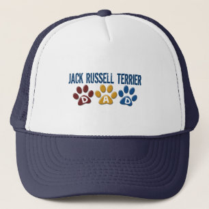 Casquette Empreinte de patte 1 de papa de Jack Russell